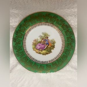 Beautiful antique signed fragonaro Bavaria Germany plate